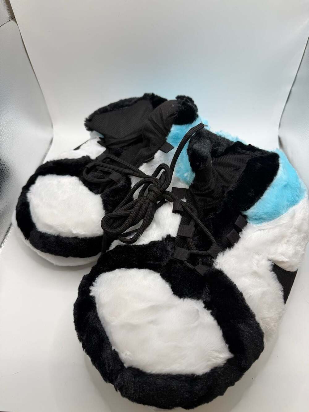 Plush Sneaker Slippers